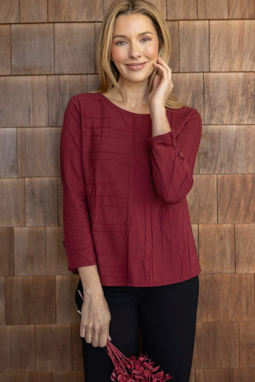 Habitat Steady Stream Button Back Tee