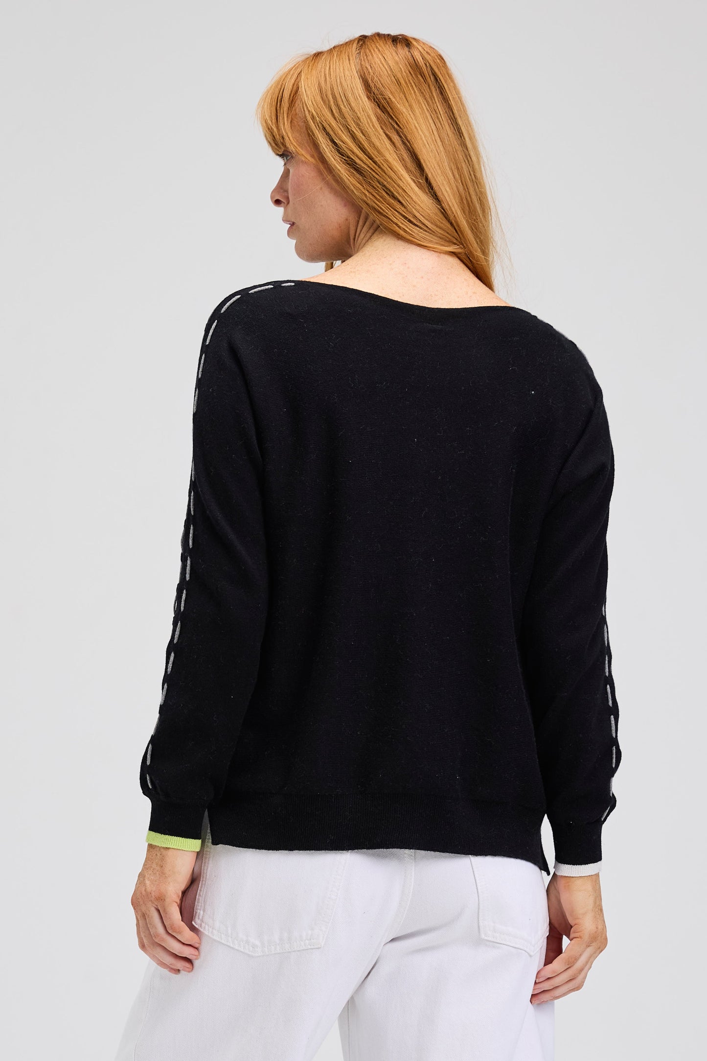 Zaket & Plover Threaded Star Sweater-NEW