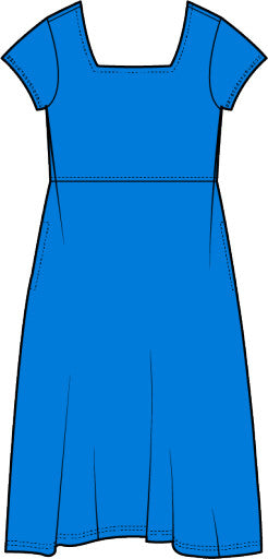 Escape Cotton Slub Cafe Dress