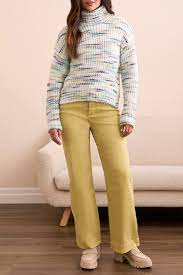 Tribal Turtleneck Sweater
