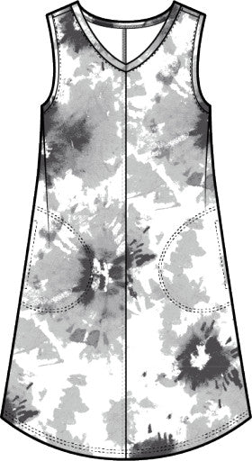 Escape Sunburst Beach dress