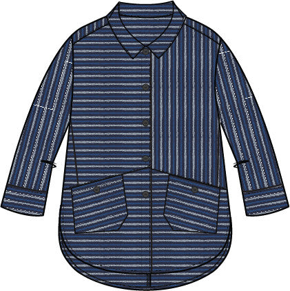 Habitat Pasadena Stripe Button Front Shirt