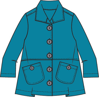 Habitat Crinkle Crepe Swing Jacket-NEW