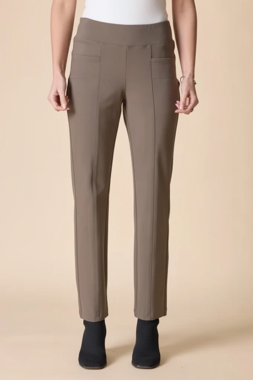 Seamed Pocket Pant – Umber