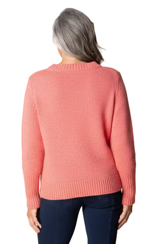 Sharpened coral back view