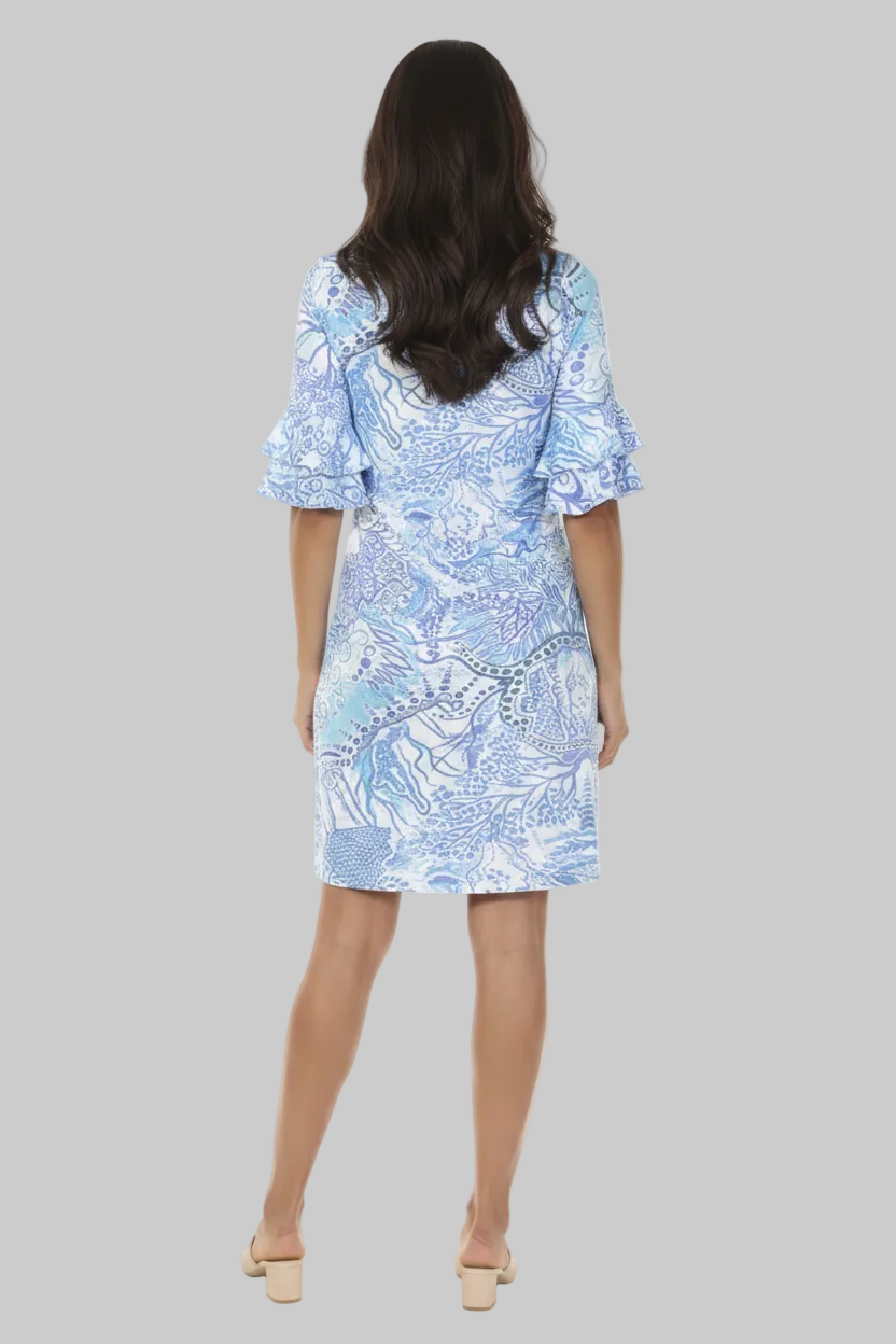 Tango Mango Cha-Cha Sleeve Dress - Back View