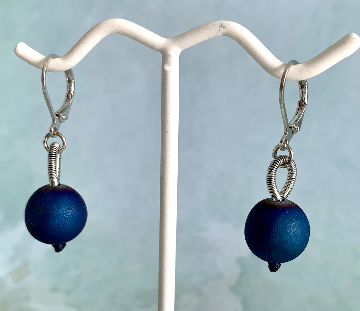 ESB Sea Lily Geode Earring