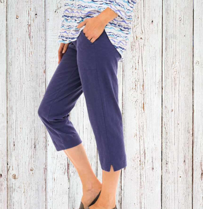 Escape by Habitat Cotton Slub Pocket Capri