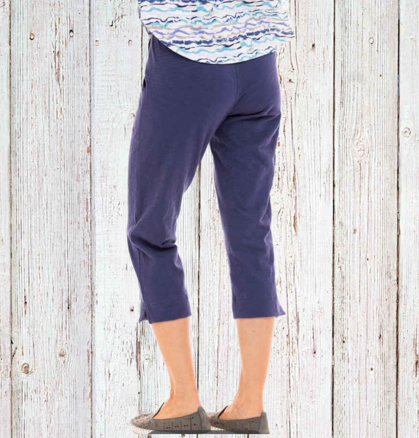 Escape by Habitat Textured Peruvian Cotton On The Go Capri