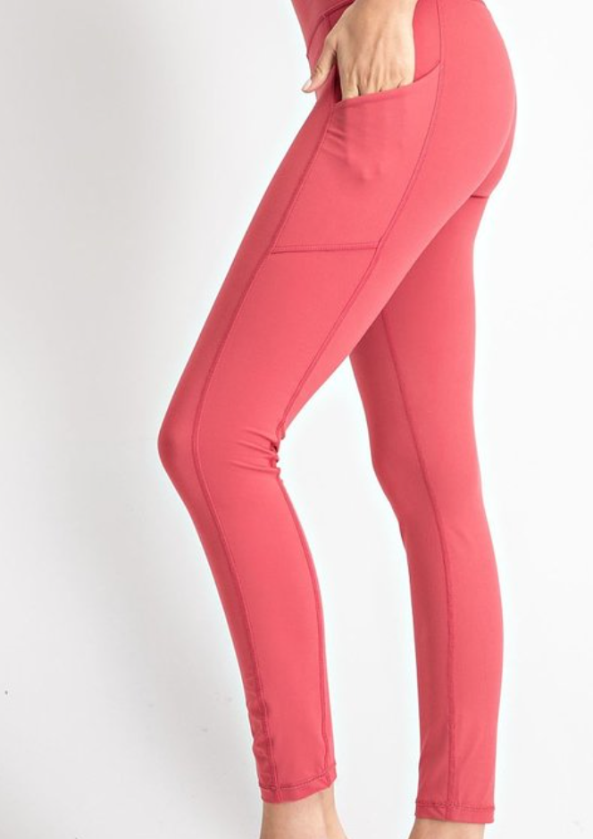 Butter Soft Legging/Side Pocket