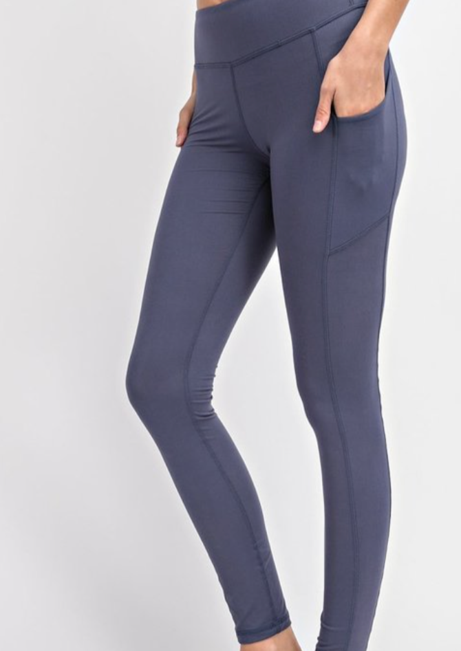 Butter Soft Legging/Side Pocket