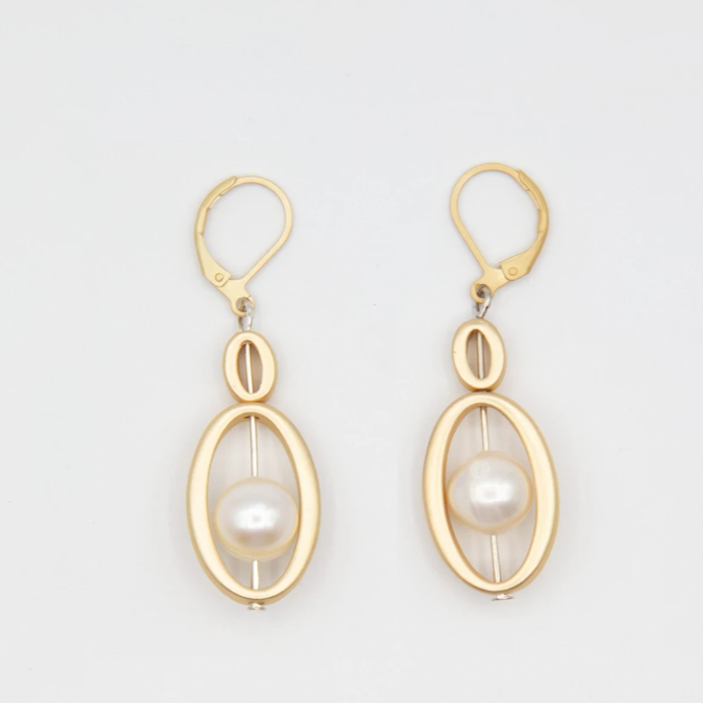 Sea Lily Kamala Earrings-RESTOCKED