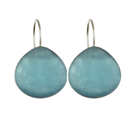 Origin Med Round Earrings-Brooke Green
