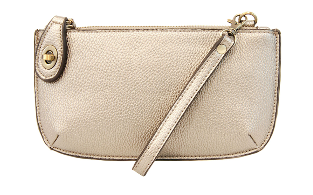 Mini Cross Body Wristlet Clutch-NEW COLORS