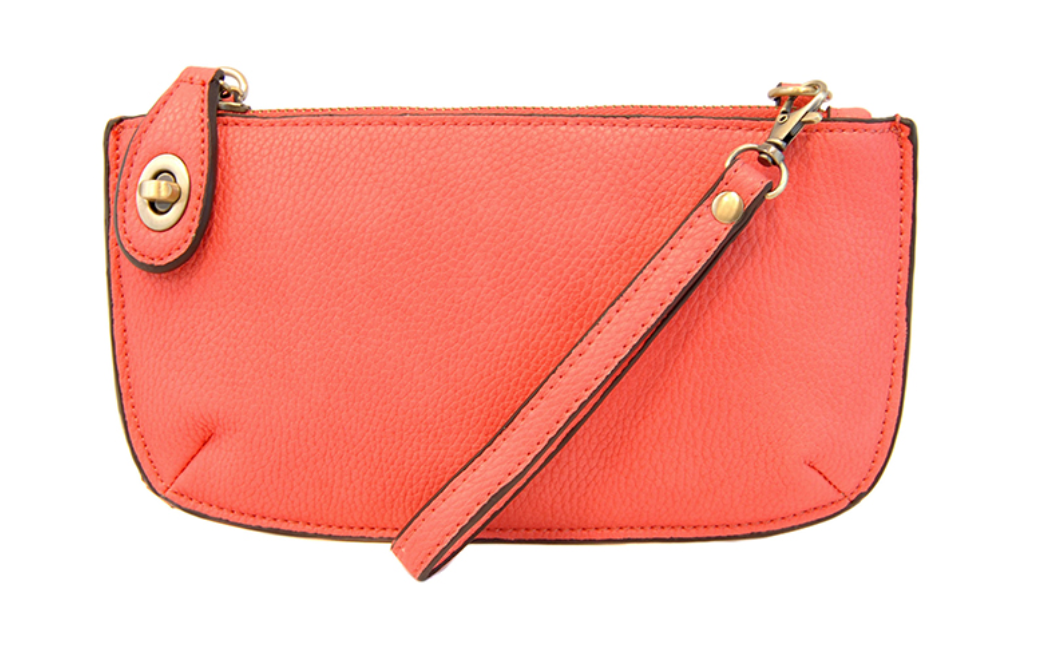 Mini Cross Body Wristlet Clutch-NEW COLORS