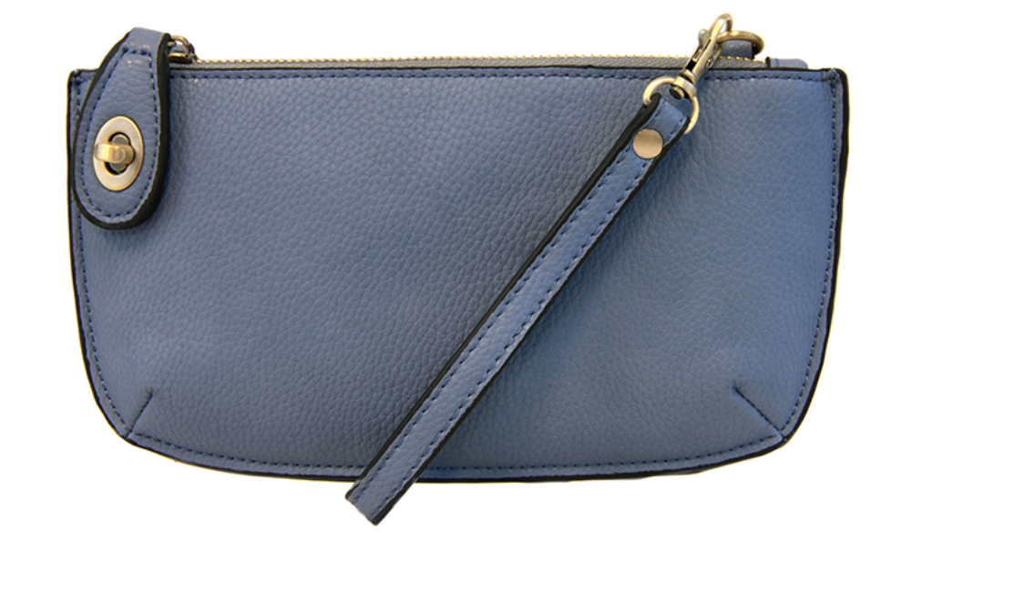 Mini Cross Body Wristlet Clutch-NEW COLORS