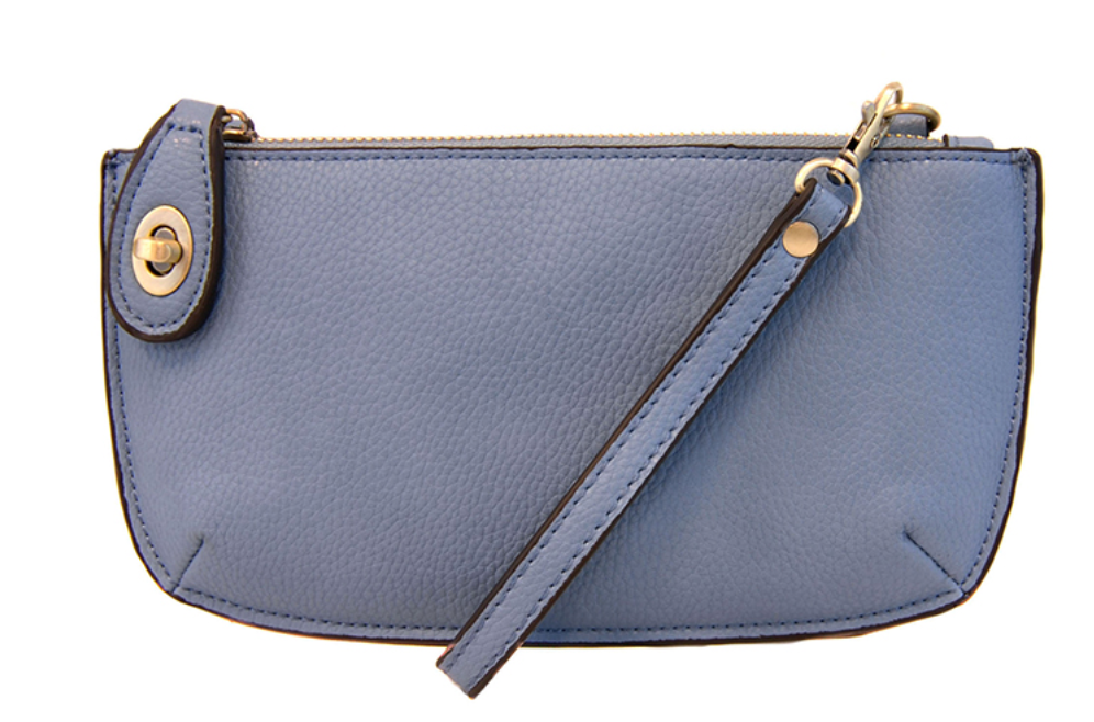Mini Cross Body Wristlet Clutch-NEW COLORS