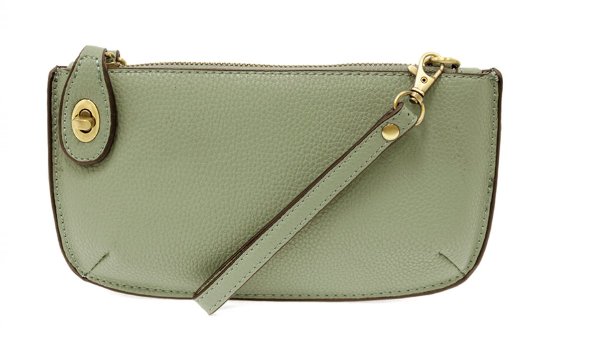 Mini Cross Body Wristlet Clutch-NEW COLORS