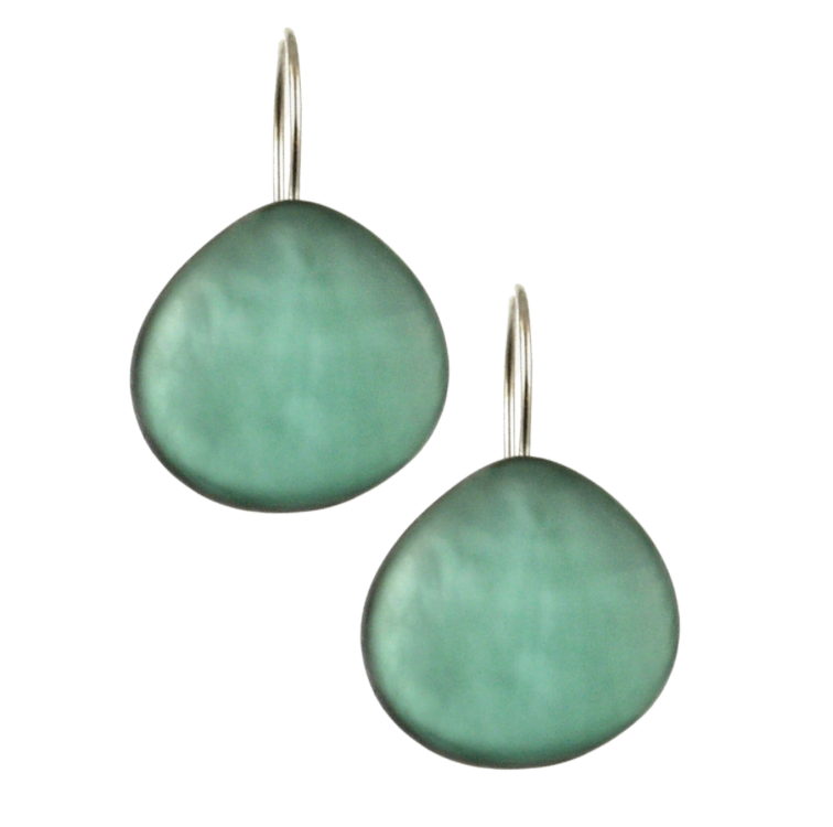 Origin Med Round Earring-Jade