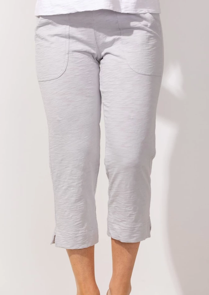 Escape by Habitat Textured Peruvian Cotton On The Go Capri