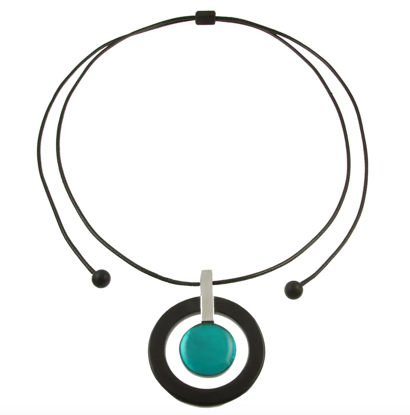 Origin Adjustable Resin Pendant-Turquoise-NEW