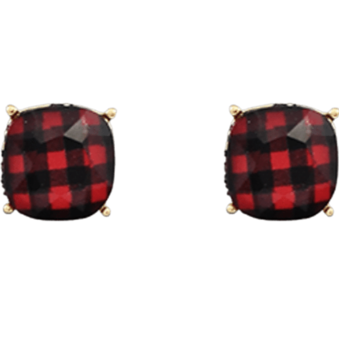 Buffalo Plaid Earrings