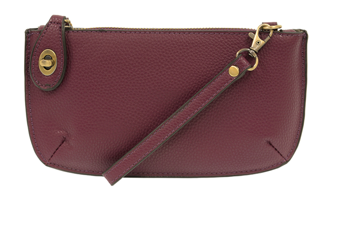 Mini Cross Body Wristlet Clutch-NEW COLORS