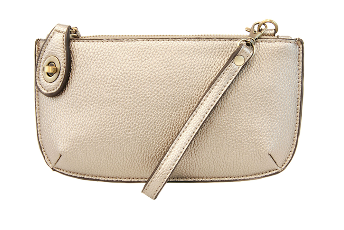Mini Cross Body Wristlet Clutch-NEW COLORS