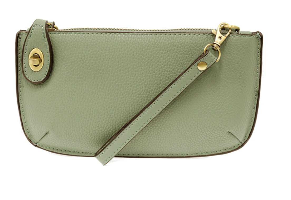 Mini Cross Body Wristlet Clutch-NEW COLORS