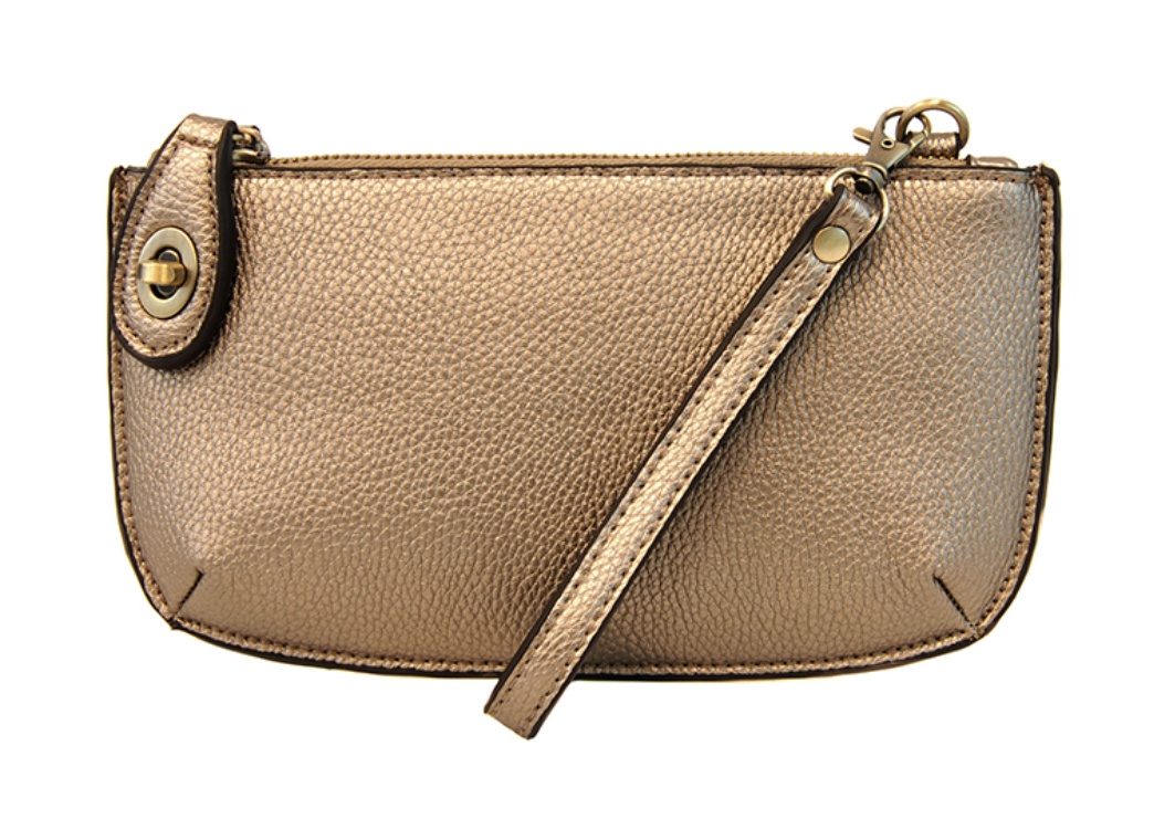 Mini Cross Body Wristlet Clutch-NEW COLORS