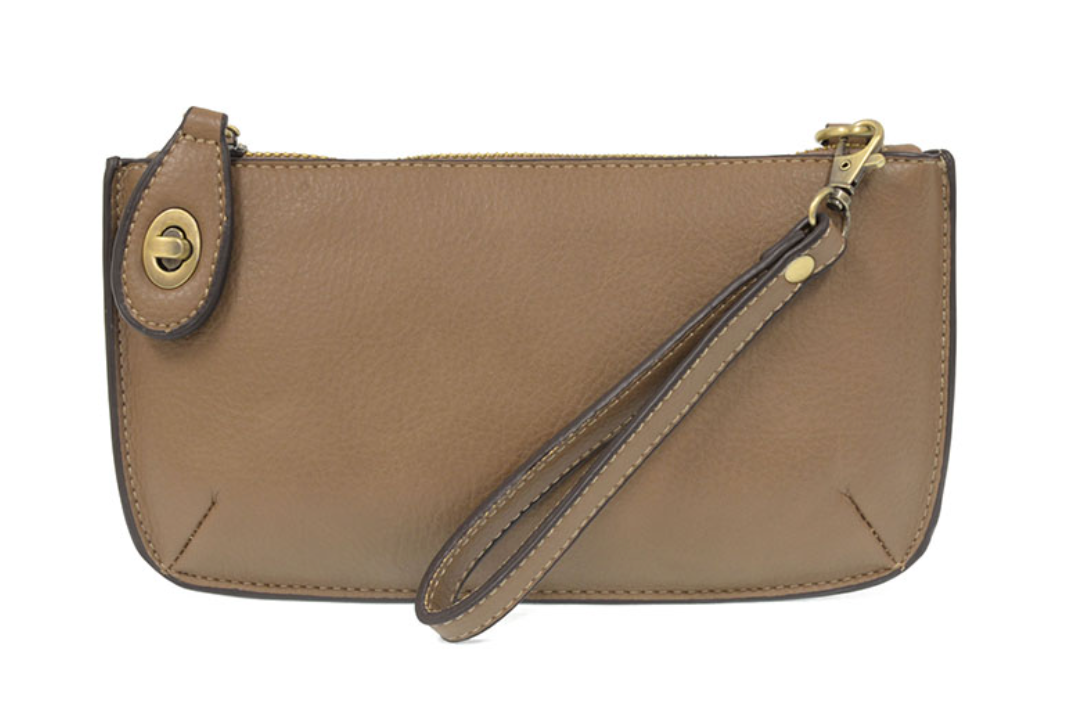 Mini Cross Body Wristlet Clutch-NEW COLORS