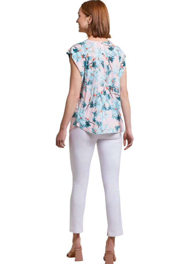 Tribal Stretch Twill It Pull-On Ankle Pant