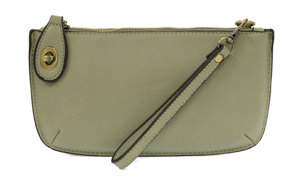 Mini Cross Body Wristlet Clutch-NEW COLORS