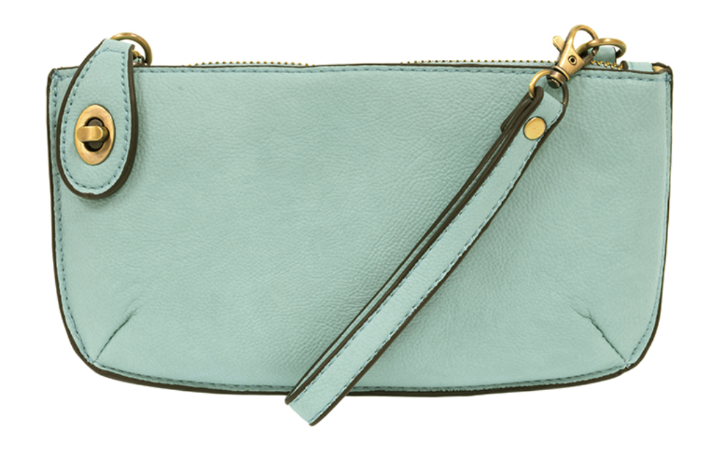 Mini Cross Body Wristlet Clutch-NEW COLORS
