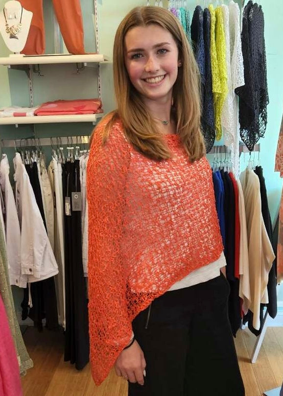 Lost River Crochet Poncho
