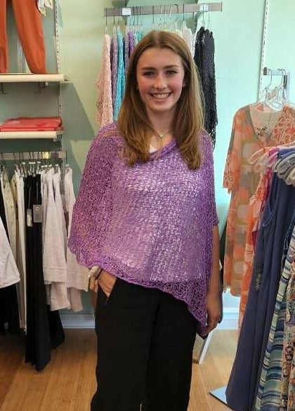 Lost River Crochet Poncho