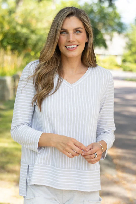 Escape Santa Barbara Stripe Tee