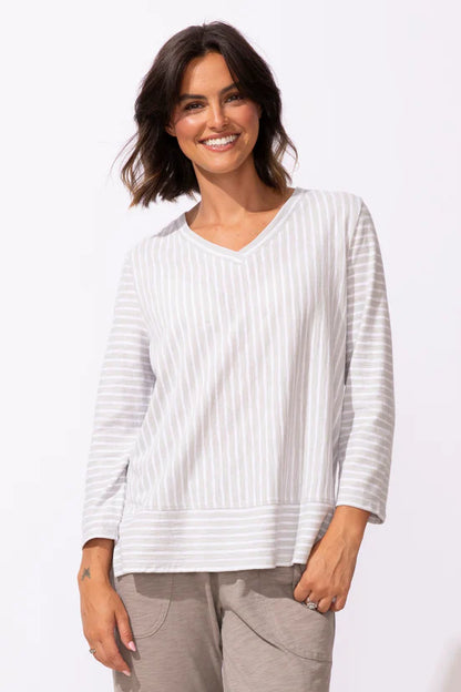 Escape Santa Barbara Stripe Tee
