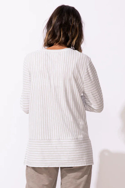 Escape Santa Barbara Stripe Tee