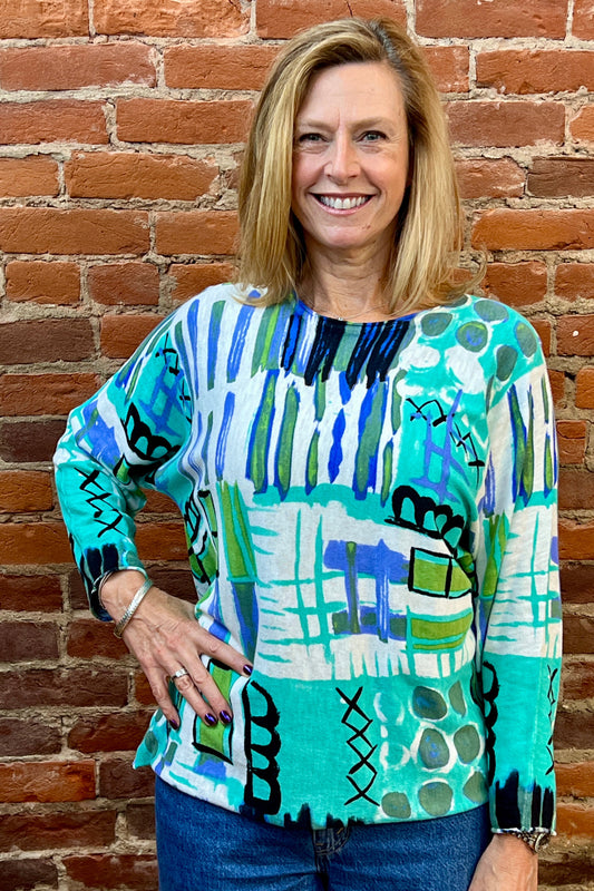 Shana Cotton Dollman Sleeve Sweater