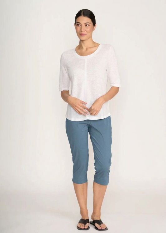 Foil Fuss Free Trapeze Capri - Previous Season Colors 50% Off!