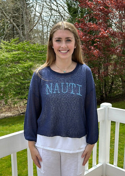 Nauti Beach Knit Sweater