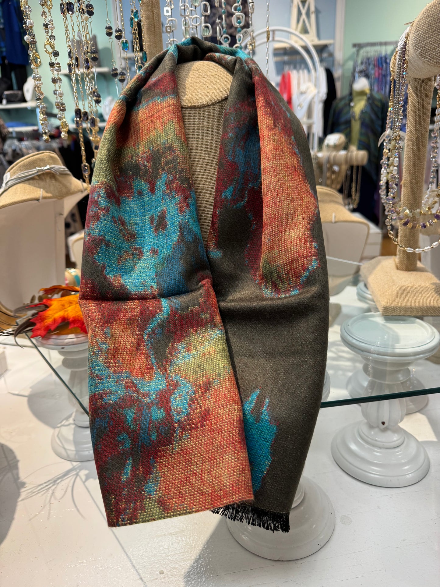 Reversible Cashmere Scarf