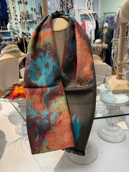 Reversible Cashmere Scarf
