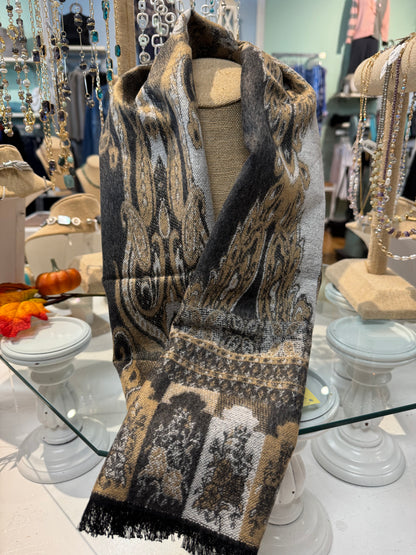 Reversible Cashmere Scarf
