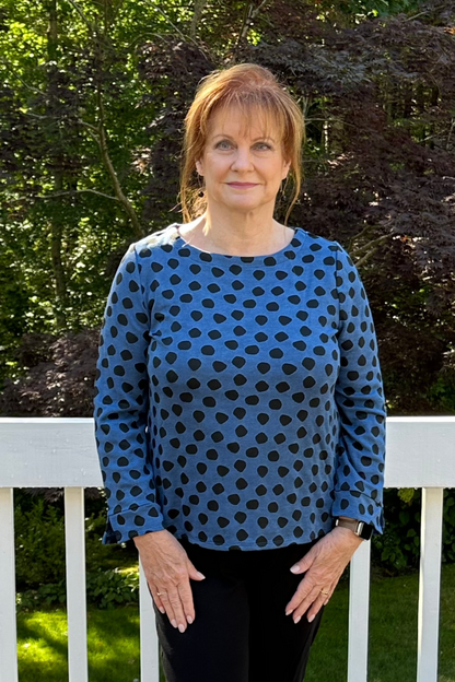 Habitat Textured Dots Boatneck Top