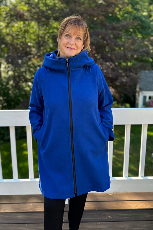 Trisha Tyler Zip Front Coat