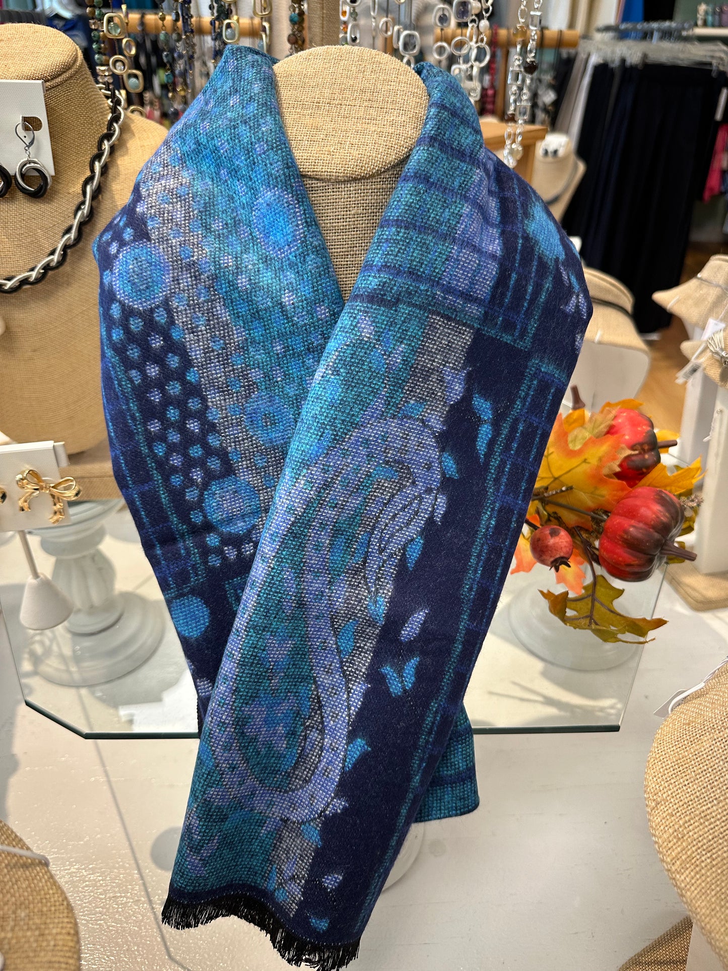 Reversible Cashmere Scarf