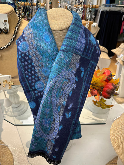 Reversible Cashmere Scarf