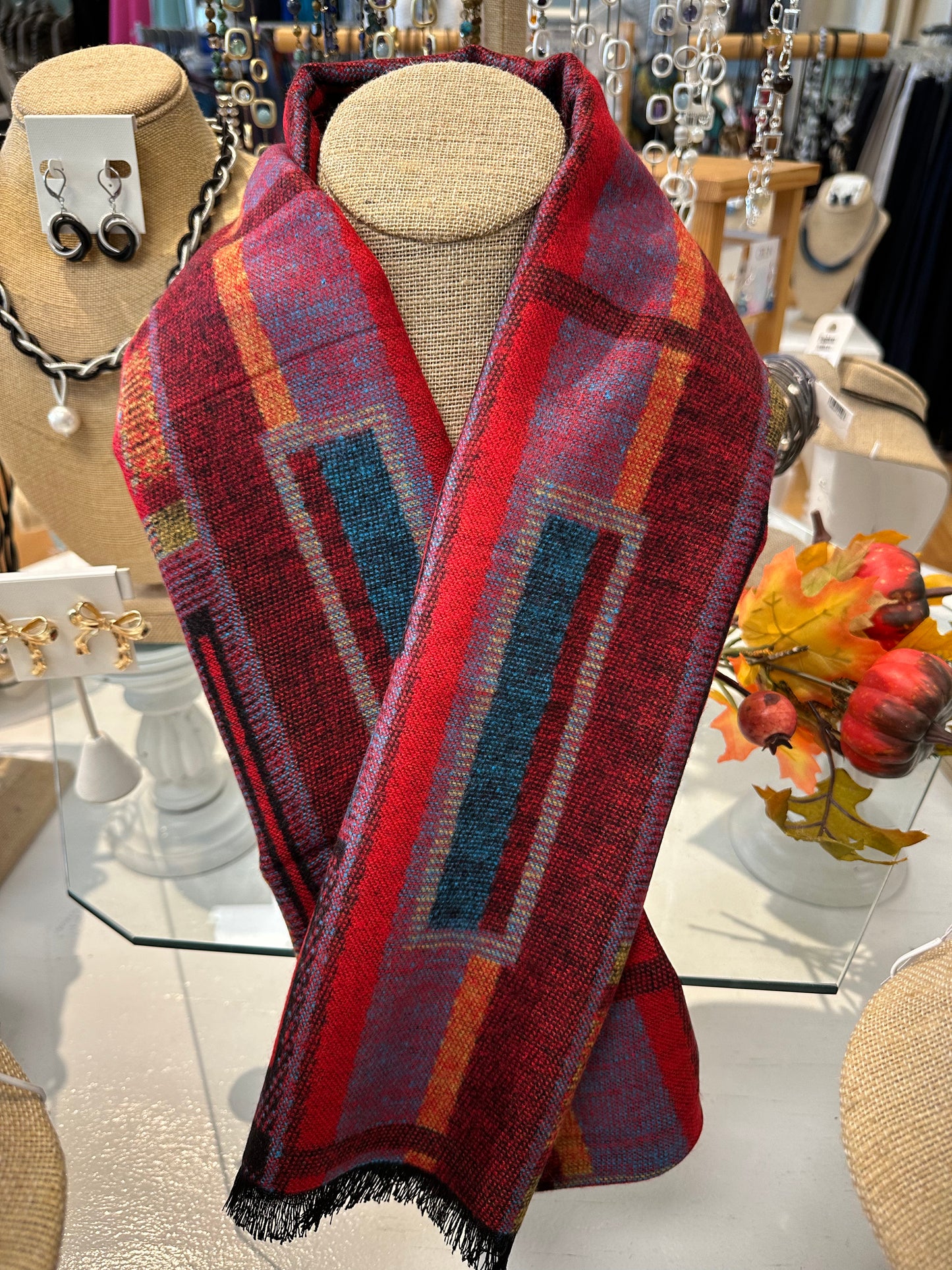 Reversible Cashmere Scarf